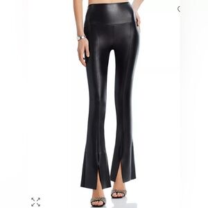 NWT Norma Kamali Vegan Splat Leggings